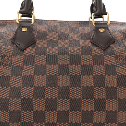 Louis Vuitton Damier Ebene Speedy 30 8 of 12
