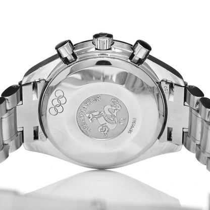 Omega Stainless Steel 39mm Speedmaster Date Olympic Series Automatic Watch White 3513.20.00 6 of 9