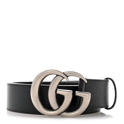 Gucci Textured Calfskin Double G 40mm Belt 95 38 Black 95 38 Black 1 of 8