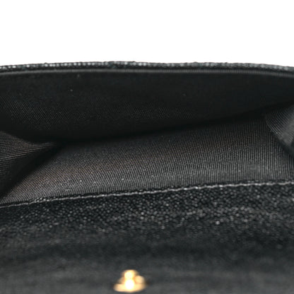 Chanel Caviar Quilted Small Boy Flap Wallet Black 6 of 12