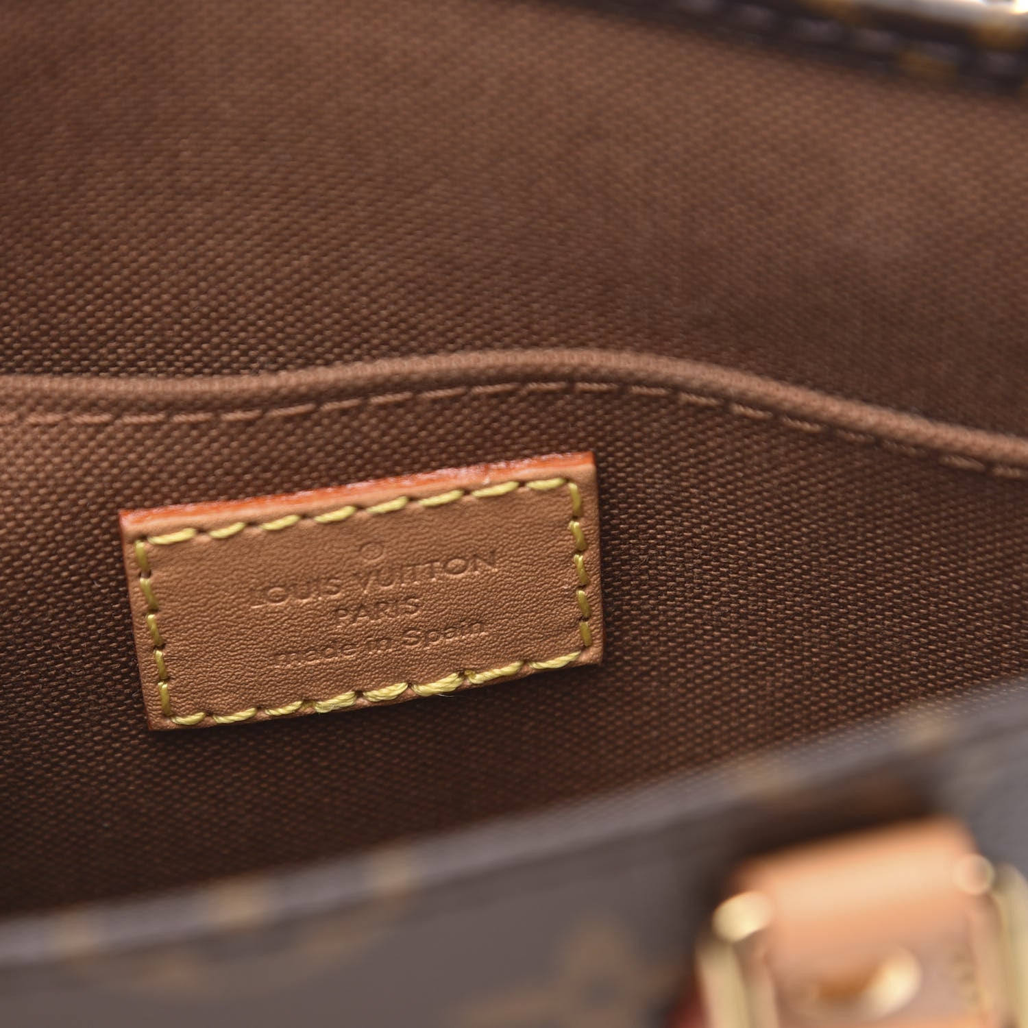 Louis Vuitton Monogram Petit Sac Plat 6 of 9