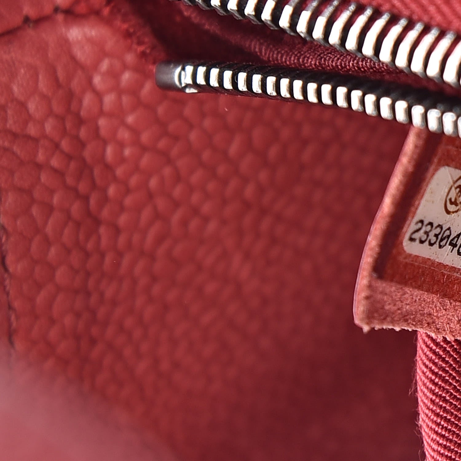 Chanel Caviar Quilted Large Casual Pocket Tote Red 7 of 14