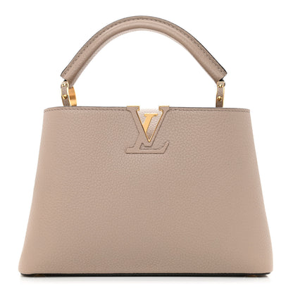Louis Vuitton Taurillon Capucines BB Galet 1 of 7