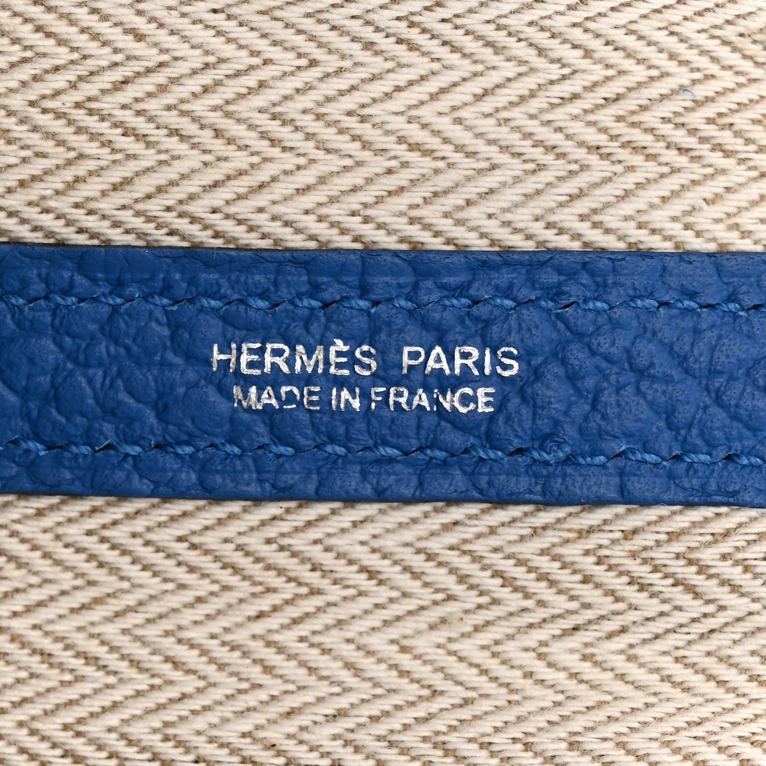 Hermes Vache Country Party 36 MM Bleu Zellige 6 of 10