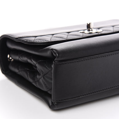 Chanel Calfskin Mini Tramezzo Flap Black 8 of 10