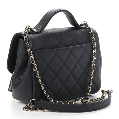 Chanel Caviar Quilted Small Business Affinity Flap Black 2 of 4