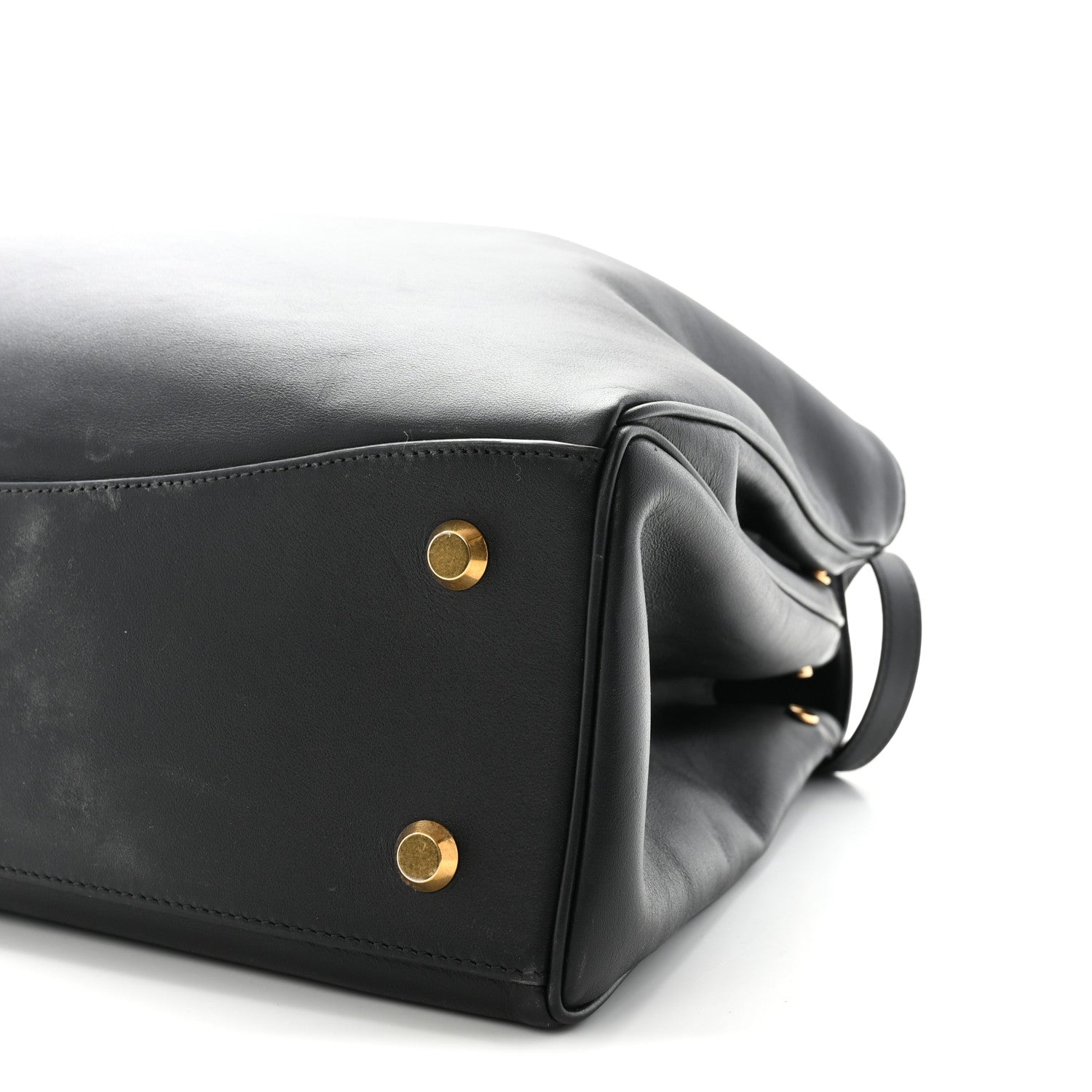 Balenciaga Smooth Calfskin Large Rodeo Top Handle Handbag Black 9 of 9