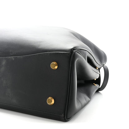 Balenciaga Smooth Calfskin Large Rodeo Top Handle Handbag Black 9 of 9
