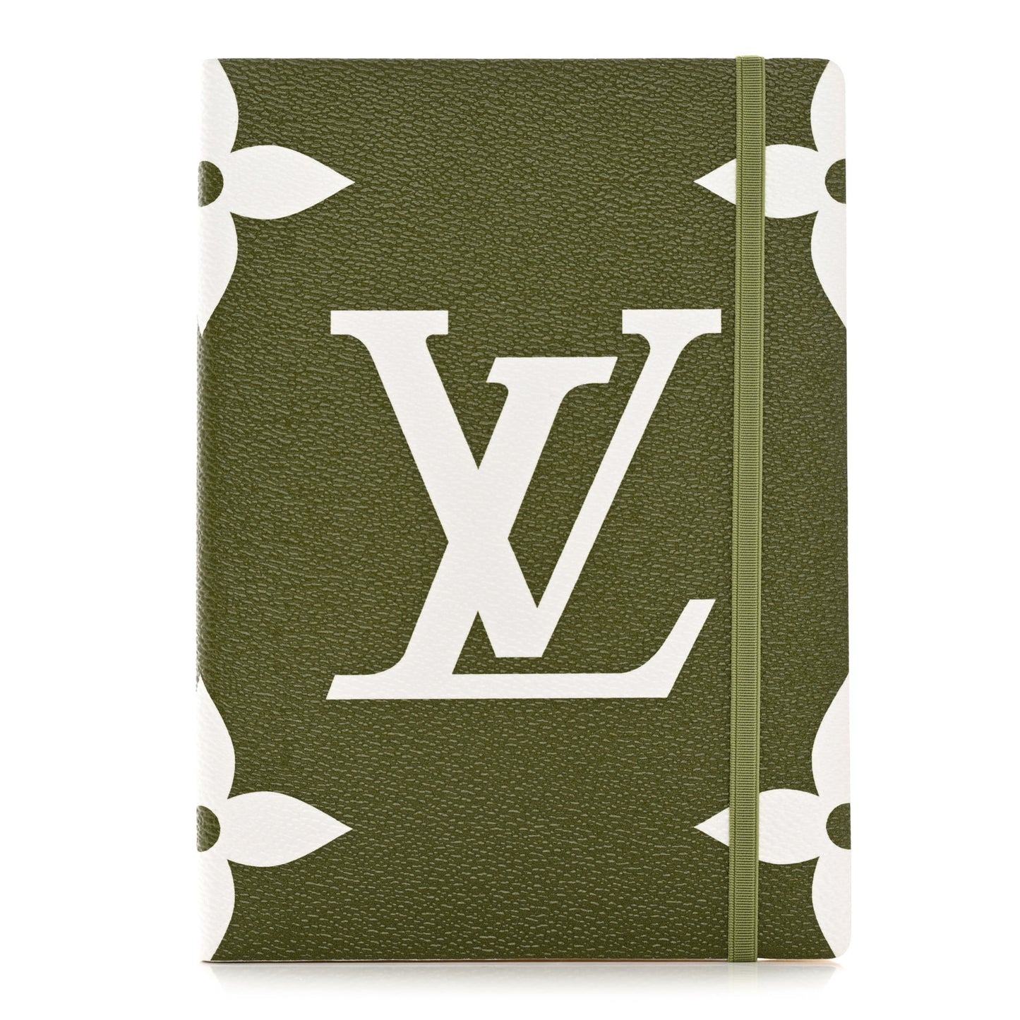 Monogram Giant Notebook Kaki Beige