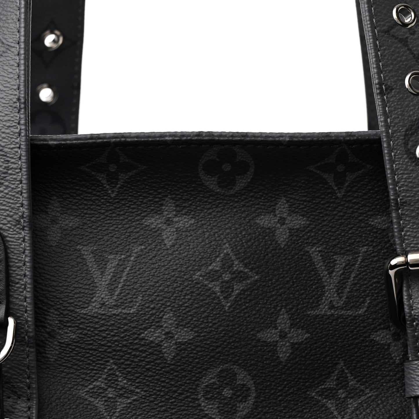 Monogram Eclipse Cabas Zippe GM Black