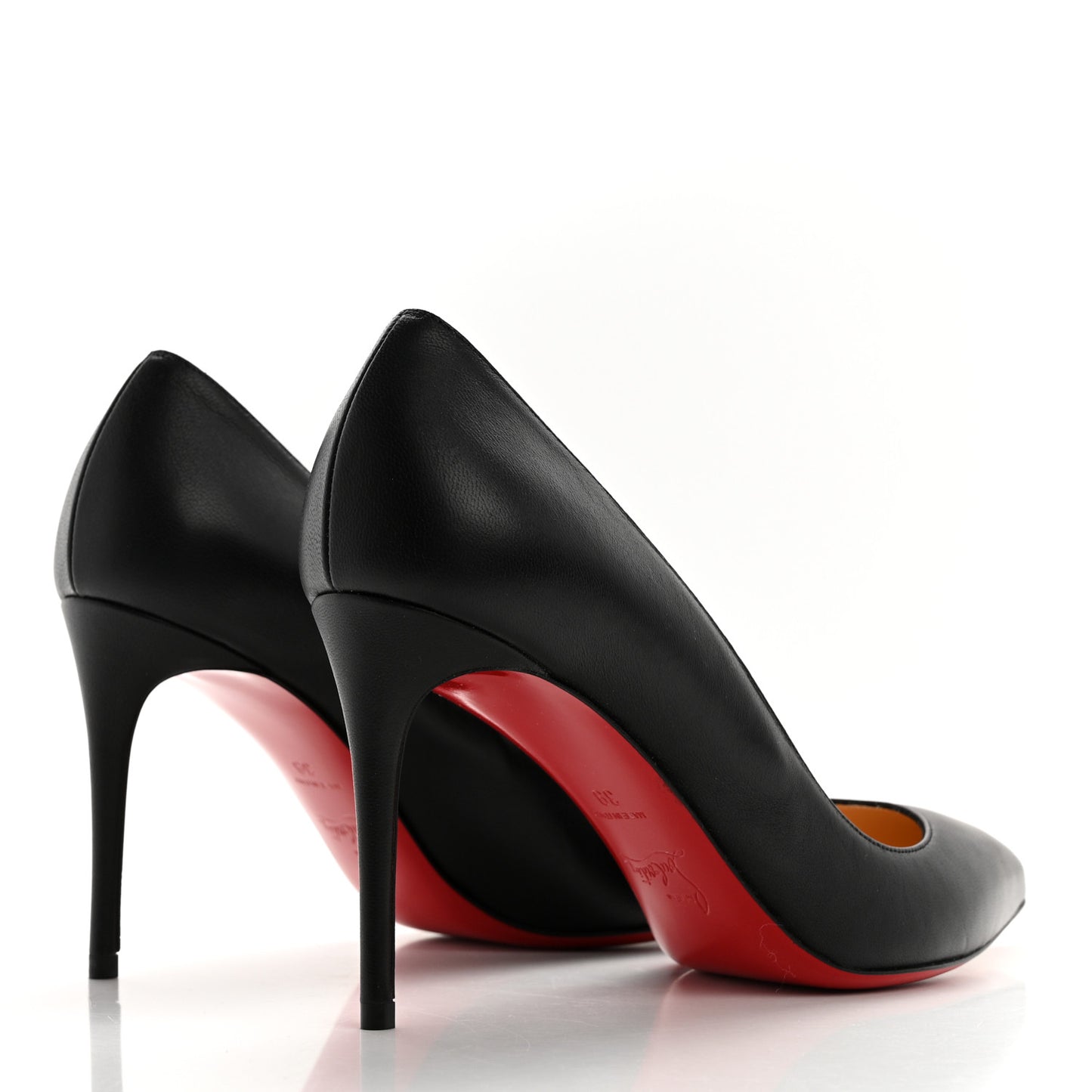 Shiny Nappa Pigalle Follies 85 Pumps 39 Black