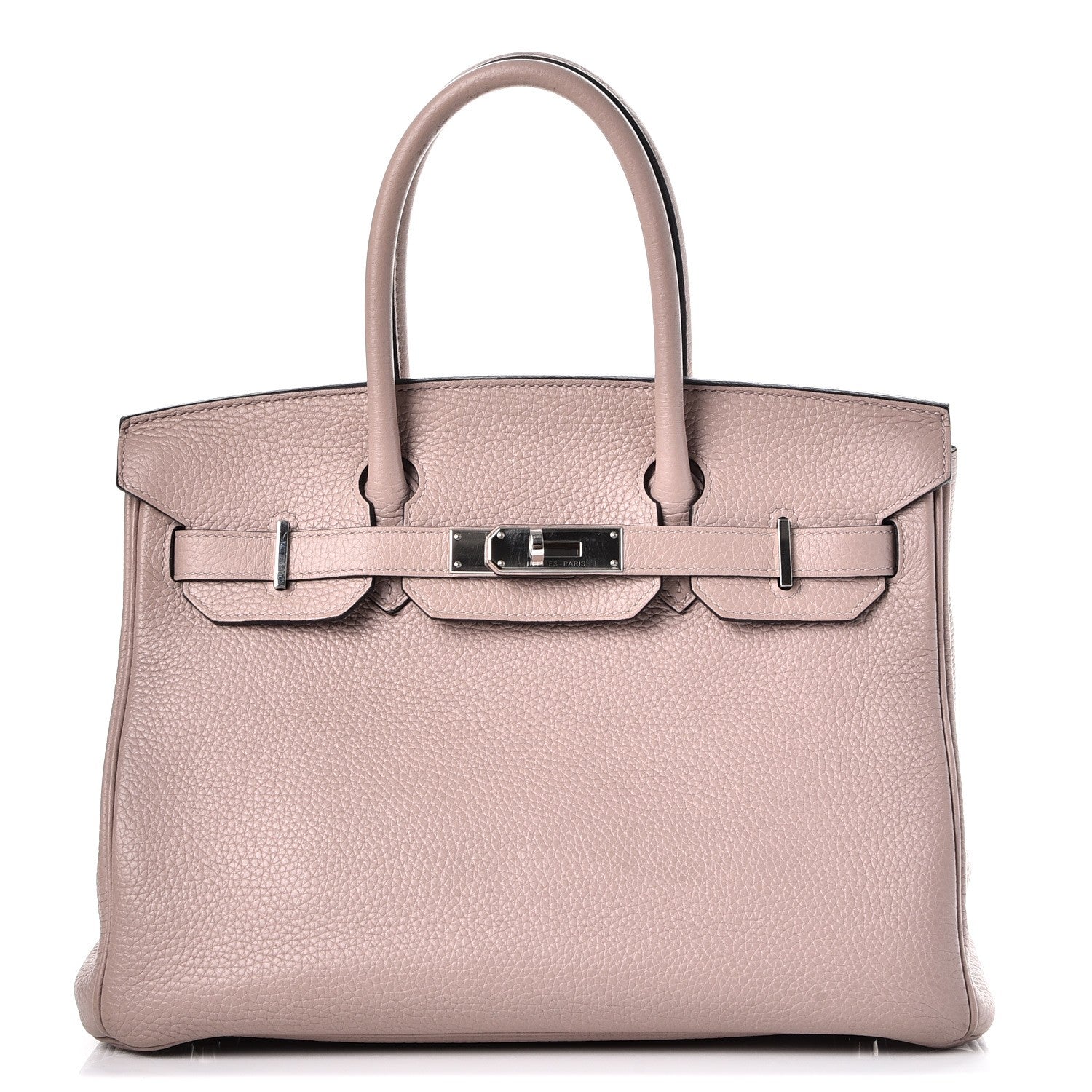 Hermes Taurillon Clemence Birkin 30 Glycine 1 of 44