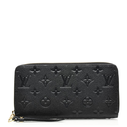 Louis Vuitton Empreinte Zippy Wallet Black 1 of 6