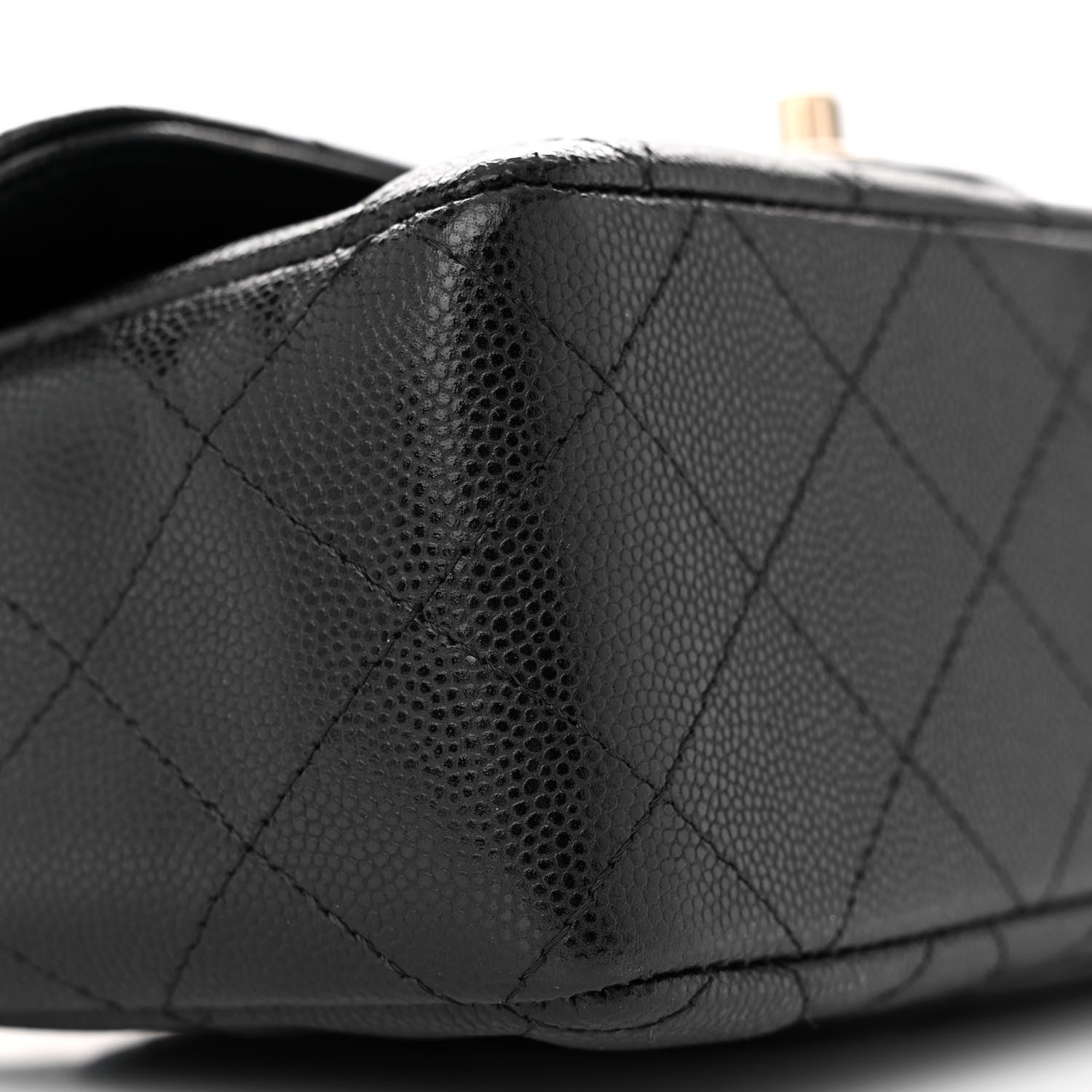 Chanel Caviar Quilted Mini Rectangular Flap Black 9 of 11