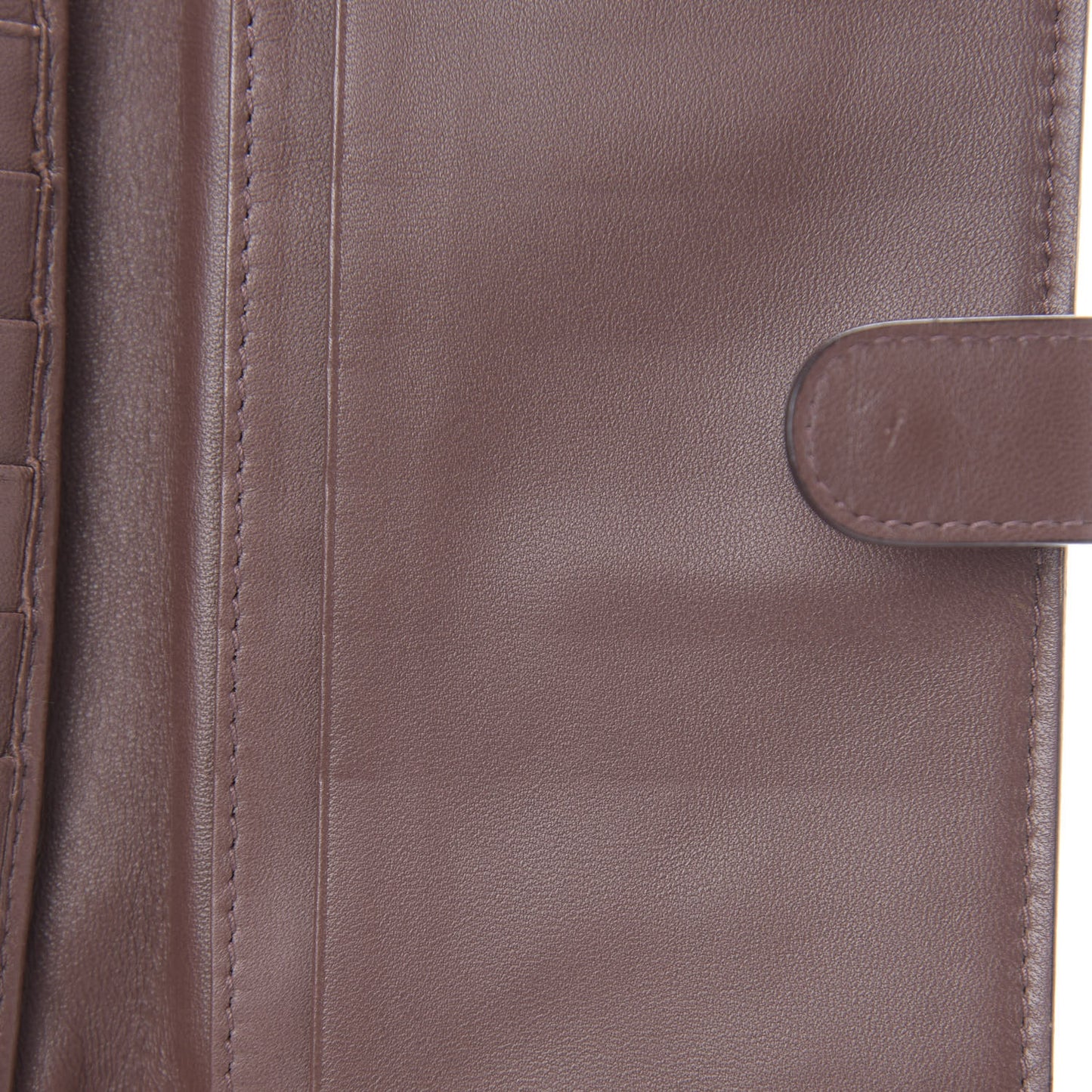 Nappa Intrecciato Continental Wallet Truffle