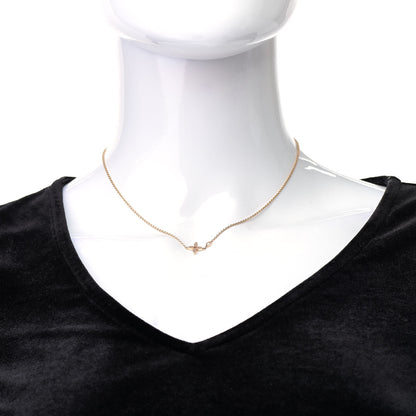 Louis Vuitton 18K Pink Gold Diamond Idylle Blossom Pendant Necklace 2 of 7