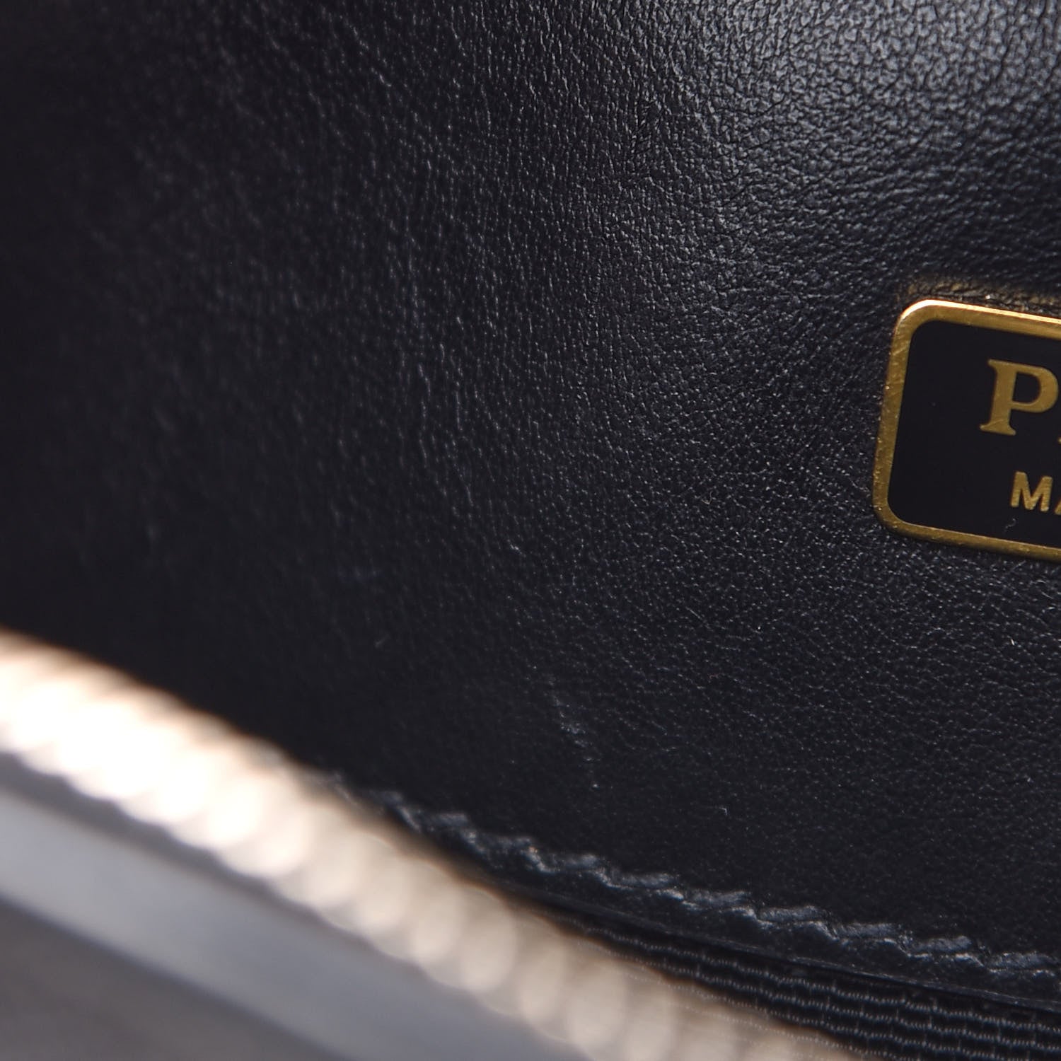 Prada Saffiano Lux Odette Crossbody Black 11 of 11