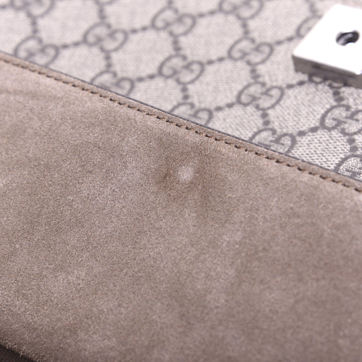 GG Supreme Monogram Small Dionysus Shoulder Bag Taupe