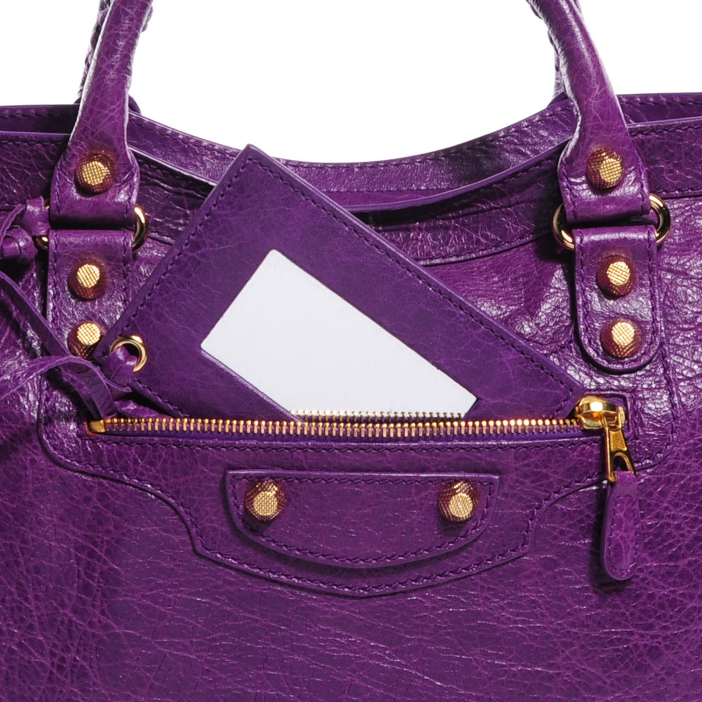 Agneau Giant 12 Gold Hardware City Ultraviolet