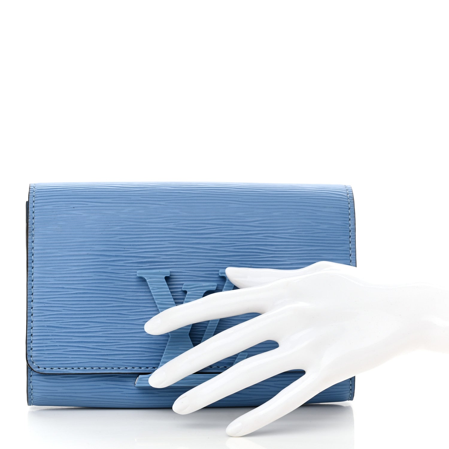 Louis Vuitton Epi Louise Strap PM Sky Blue 2 of 9