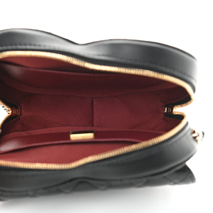 Chanel Lambskin Quilted CC In Love Heart Bag Black 5 of 11