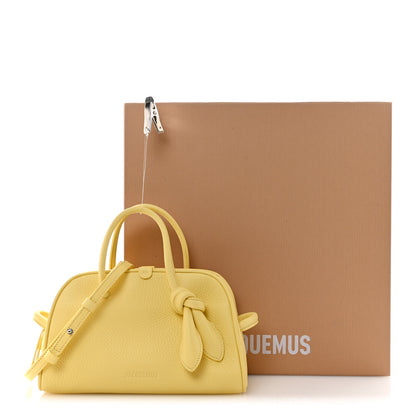 Jacquemus Grained Calfskin Le Petit Turismo Light Yellow 10 of 10