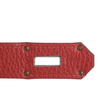 Hermes Ardennes HAC Travel Birkin 50 Rouge 3 of 15