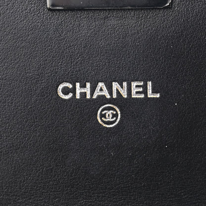 Chanel Aged Calfskin Quilted Mini Reissue Wallet On Chain WOC So Black 7 of 14
