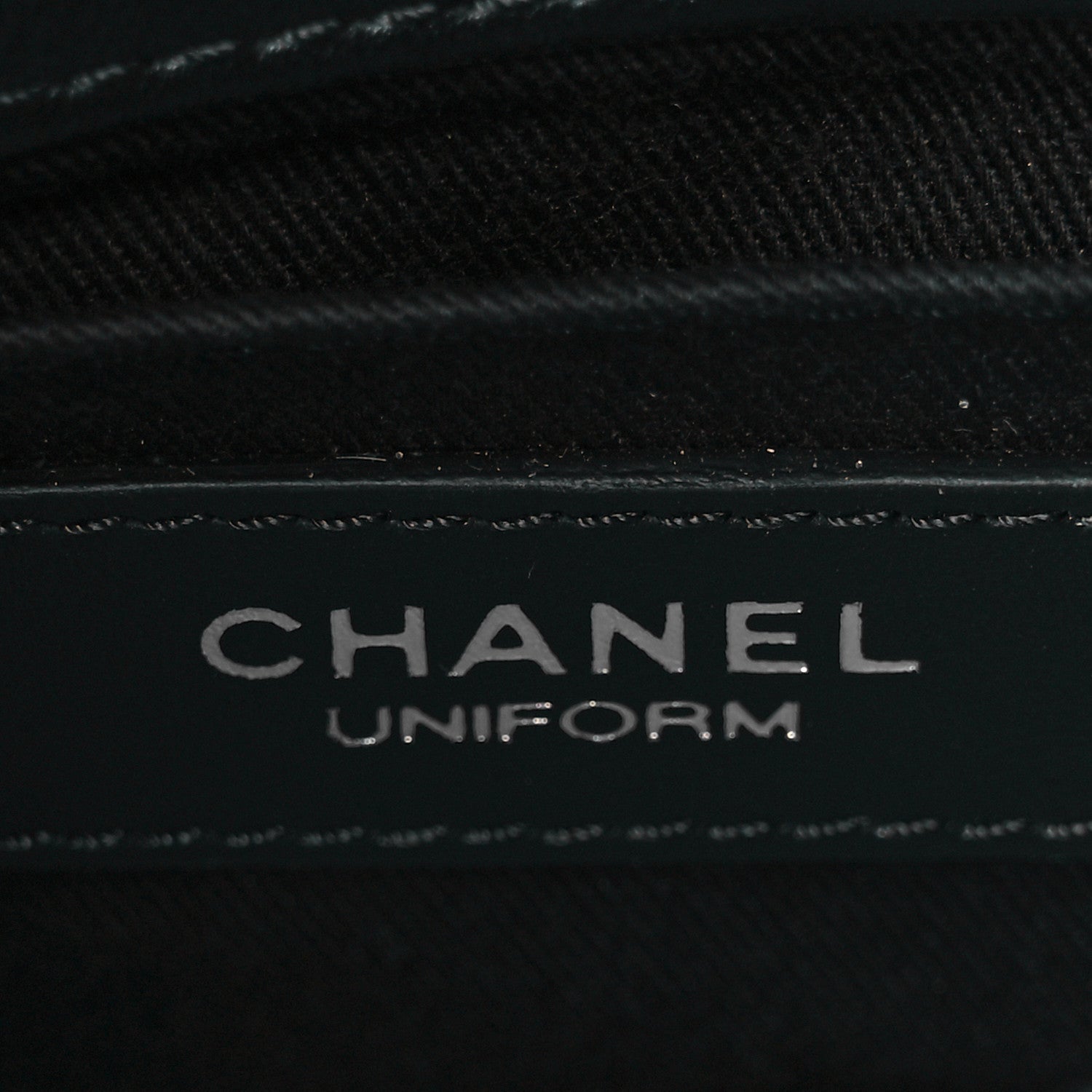 Chanel Calfskin Quilted CC Uniform Flap Belt Bag Black 6 of 11