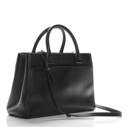 Chanel Grained Calfskin Small Neo Executive Shopper Tote Black 3 of 7