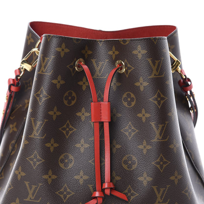 Louis Vuitton Monogram Neonoe MM Coquelicot 7 of 9