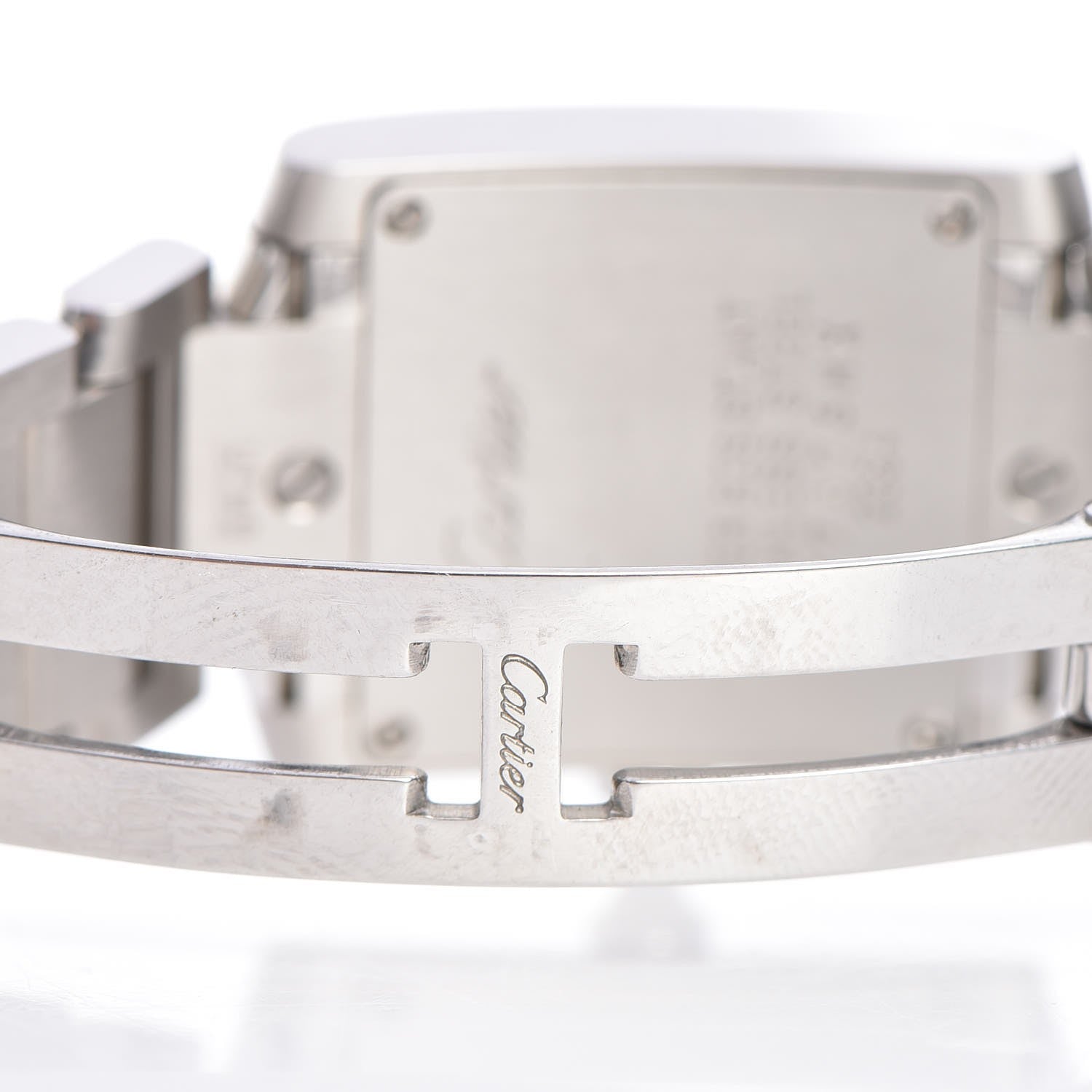 Cartier Stainless Steel 20mm Tank Francaise Quartz Watch 6 of 7