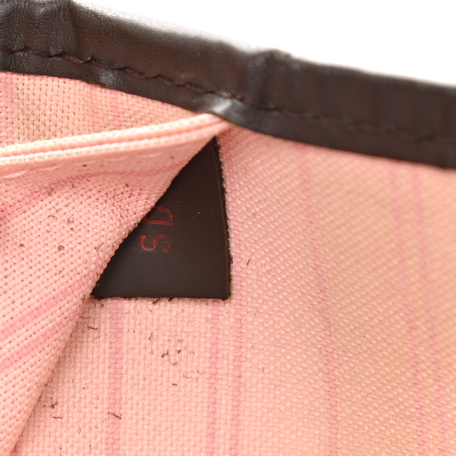 Louis Vuitton Damier Ebene Neo Neverfull MM Rose Ballerine 8 of 18