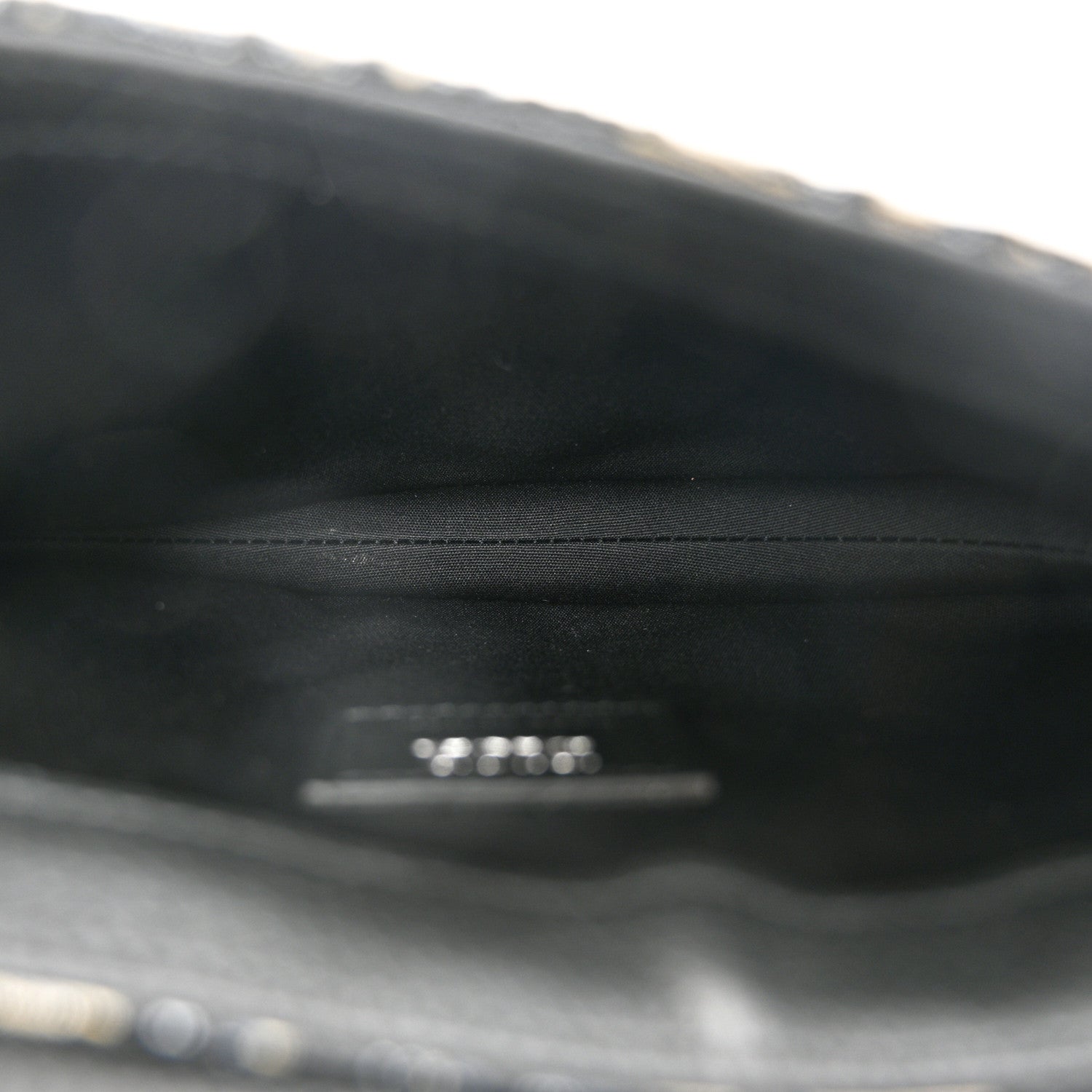 Christian Dior Oblique Saddle Messenger Pouch Beige Black 5 of 10