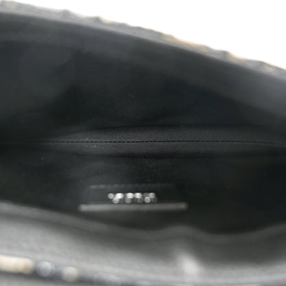 Christian Dior Oblique Saddle Messenger Pouch Beige Black 5 of 10