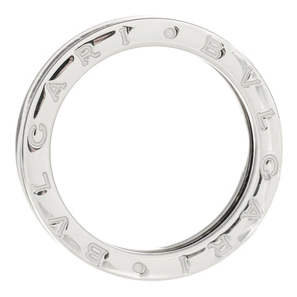 Bulgari Sterling Silver Ceramic Save The Children One-Band Ring 58 8.25 5 of 7