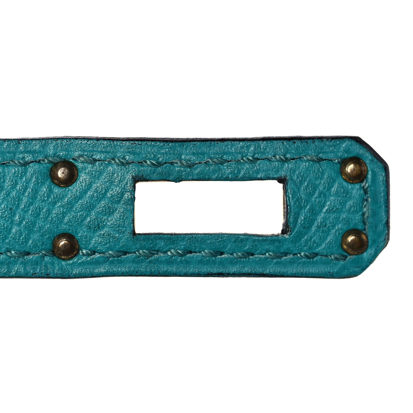 Epsom Kelly Sellier 25 Bleu Paon