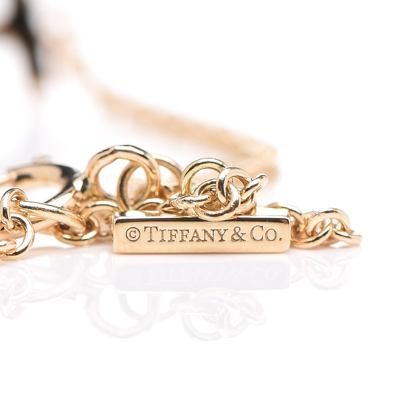 18K Yellow Gold T Smile Bracelet