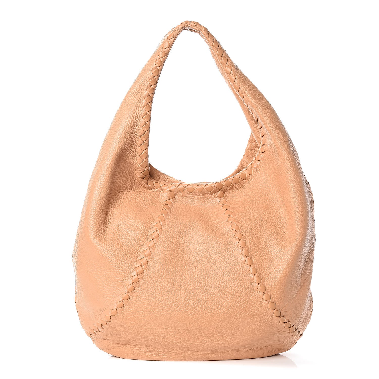 Bottega Veneta Cervo Deerskin Large Hobo Carmel 1 of 10