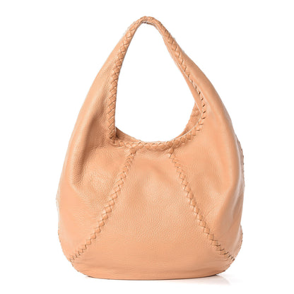 Bottega Veneta Cervo Deerskin Large Hobo Carmel 1 of 10