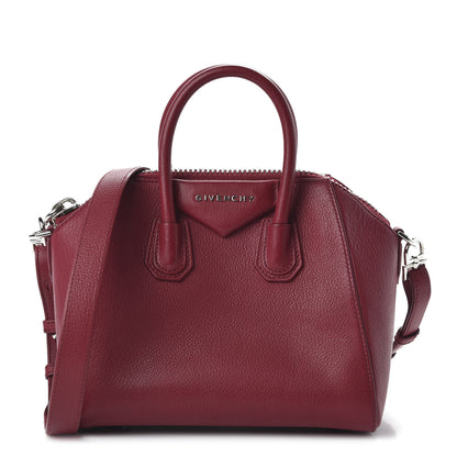 Givenchy Sugar Goatskin Mini Antigona Raspberry 1 of 10