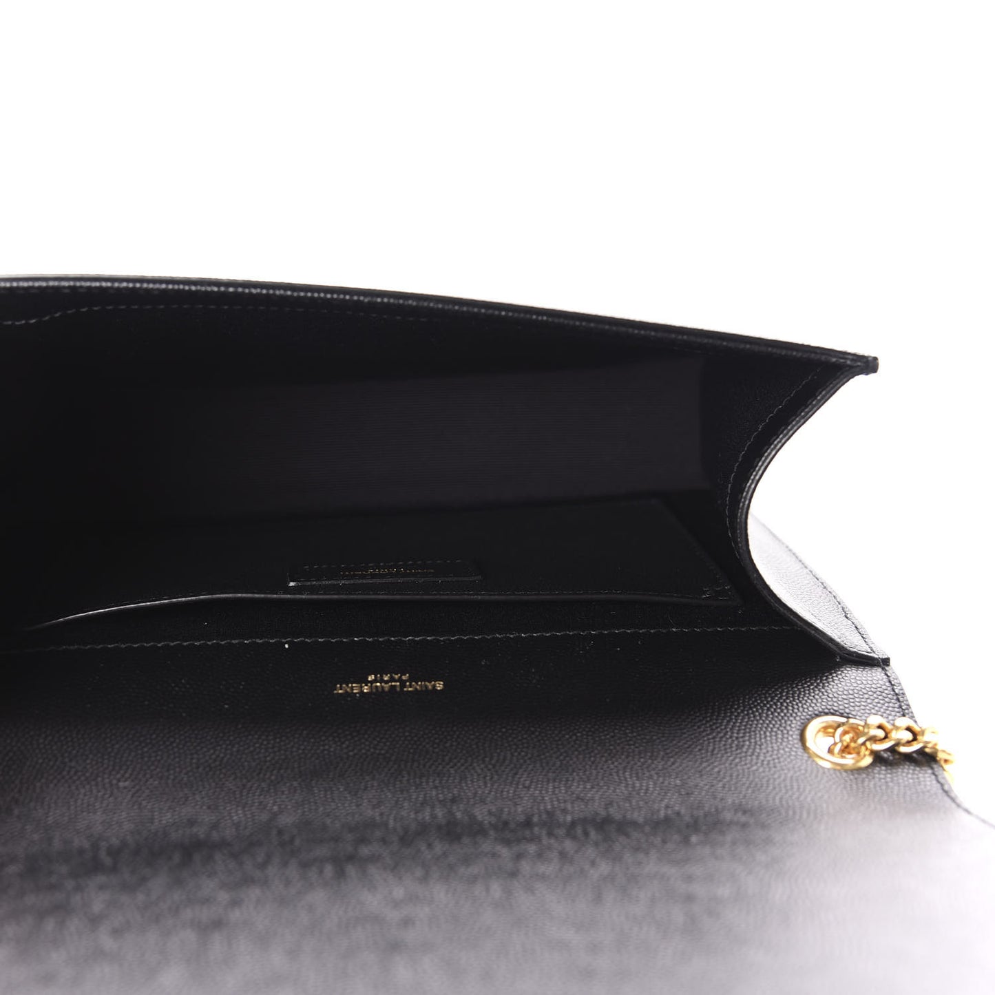 Grain De Poudre Medium Classic Monogram Kate Satchel Black