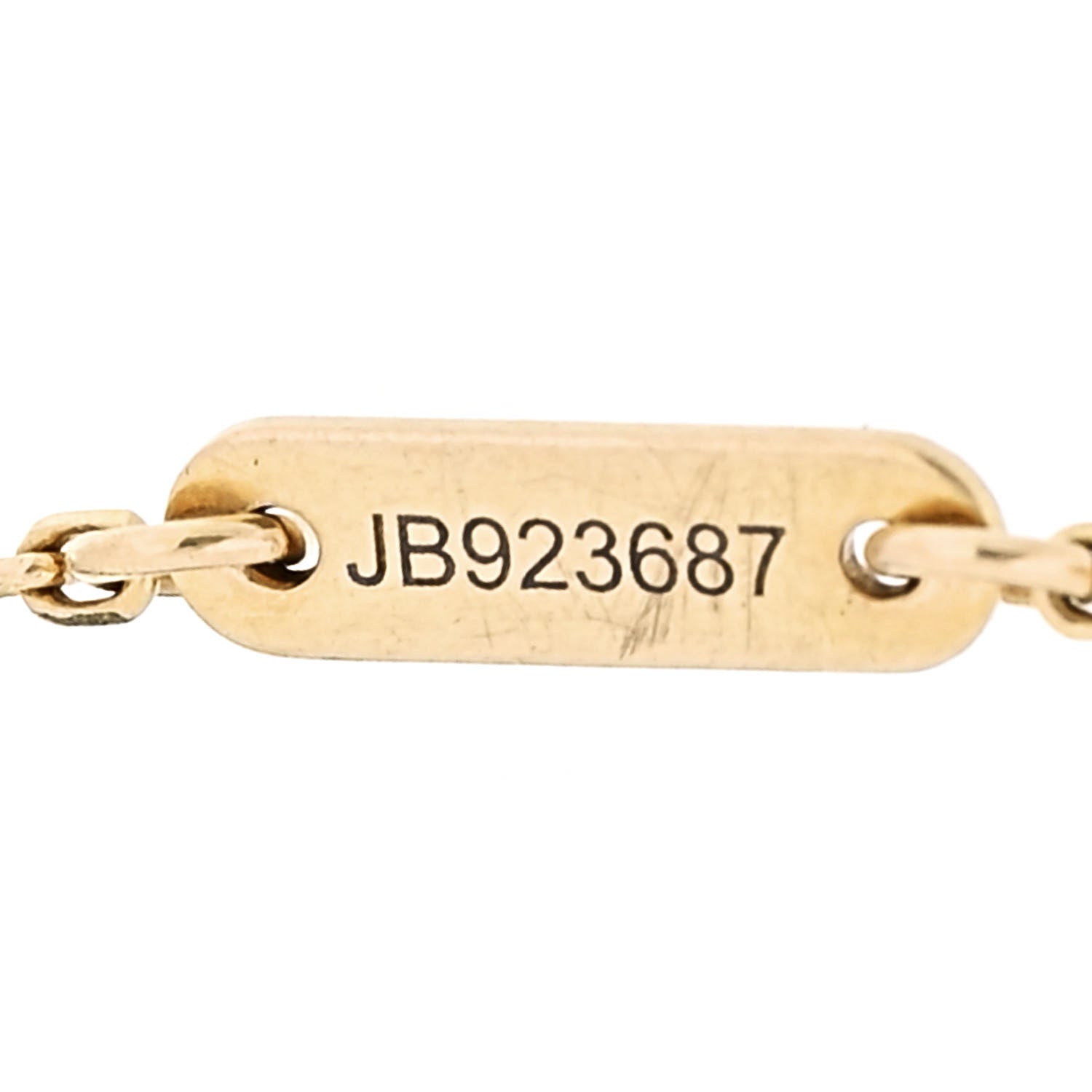 Van Cleef & Arpels 18K Yellow Gold Mother of Pearl Sweet Alhambra Bracelet 5 of 5