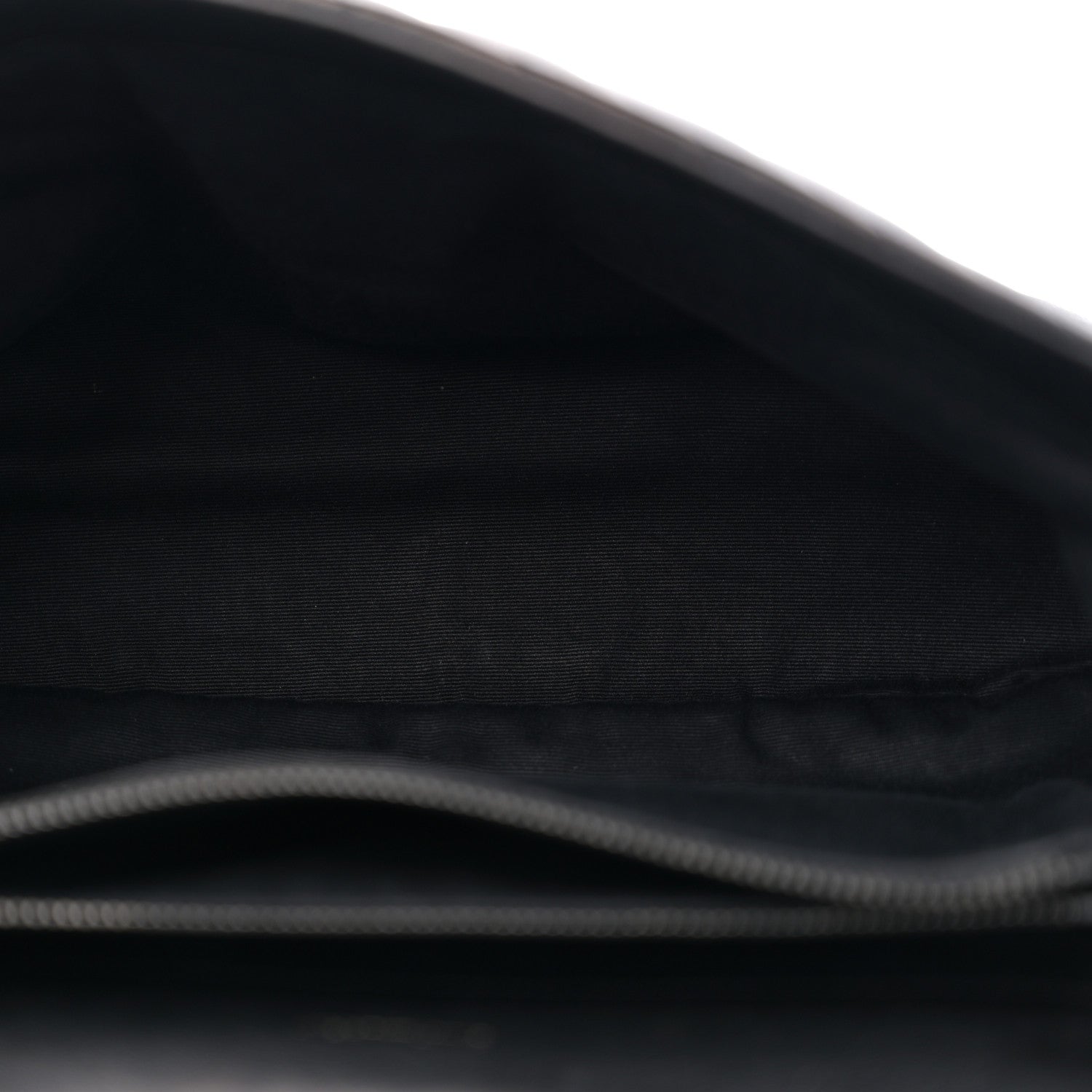 Saint Laurent Sheepskin Matelasse Chevron Monogram Large College Satchel Black 5 of 13