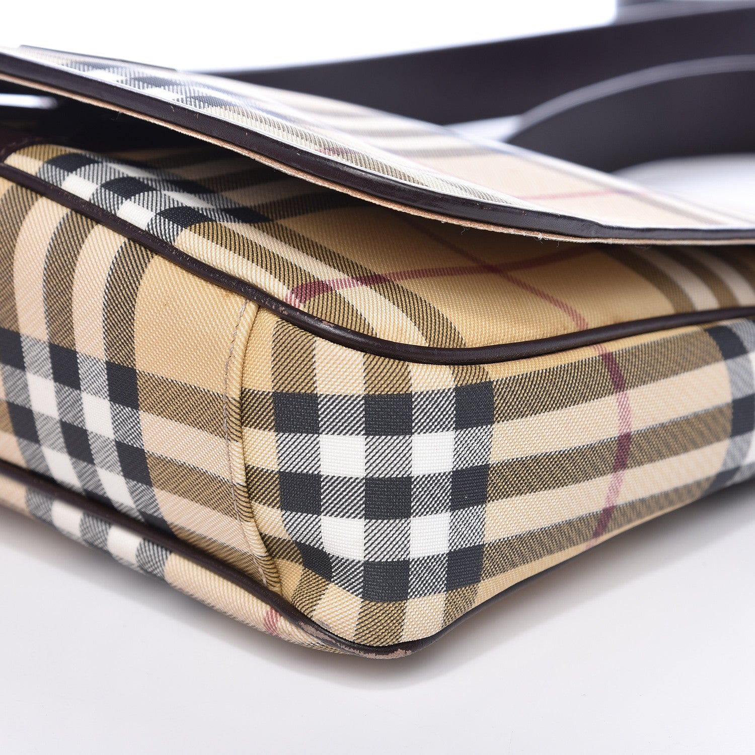 Burberry House Check Messenger Bag Brown 9 of 17