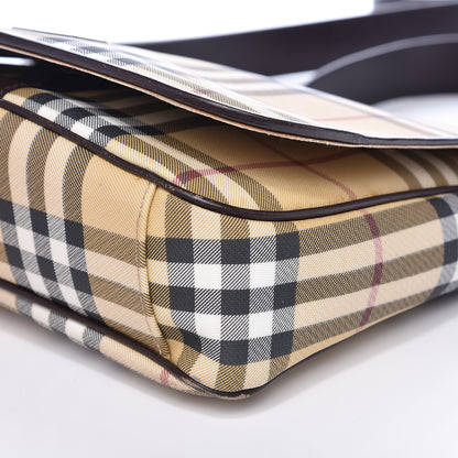 Burberry House Check Messenger Bag Brown 9 of 17