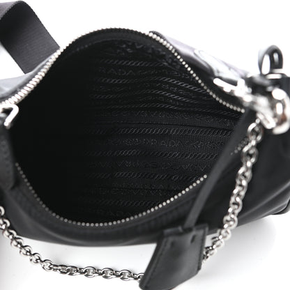 Prada Nylon Re-Edition 2005 Shoulder Bag Black 5 of 8