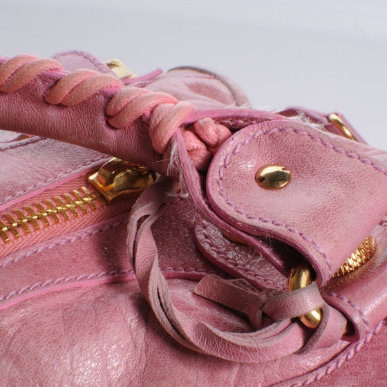 Agneau Giant 21 Gold Hardware City Bubblegum