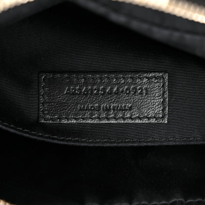 Saint Laurent Calfskin Matelasse Monogram Lou Camera Bag Black 7 of 13