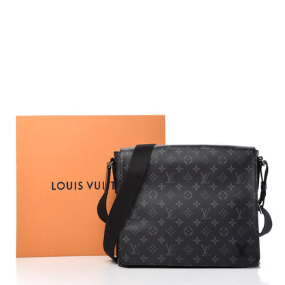 Louis Vuitton Monogram Eclipse District MM 10 of 10